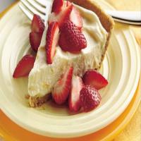 Strawberry-Topped Orange Cream Pie_image