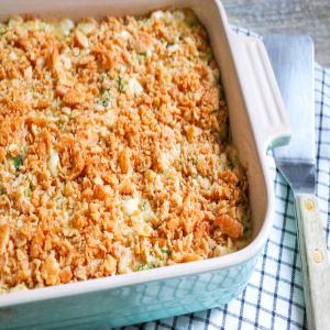 Chicken, Broccoli, and Cottage Cheese Casserole_image