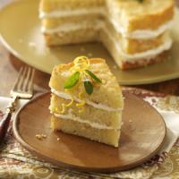 Italian Triple Lemon Cream Cake_image