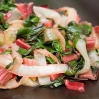 Red Chard and Caramelized Onions image