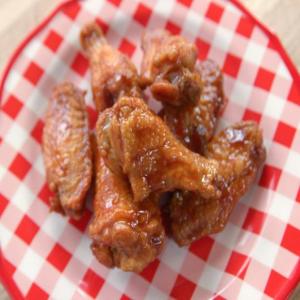 Chicken Wings with Homemade BBQ Sauce image