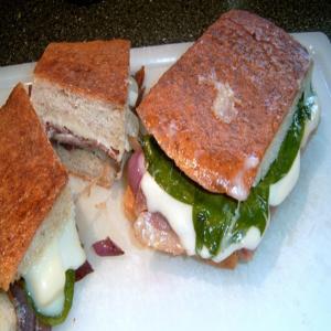 Prosciutto/Fontino Grilled Sandwiches_image