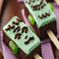 Spooky Monster Brownie Pops image