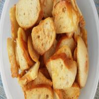 Salt and Garlic Bagel Chips image