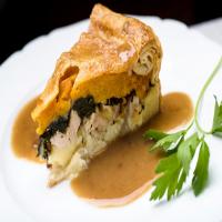Turkey Pie With Potatoes, Squash, Chard and Cheddar_image