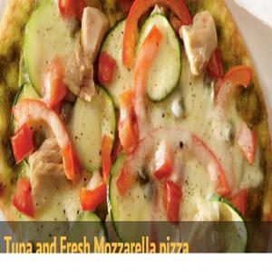 Tuna and Fresh Mozzarella pizza Recipe - (4.8/5) image