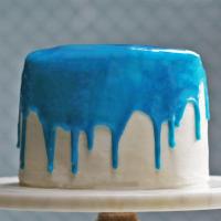 Blue Drip 'Boxed' Cake Recipe by Tasty_image