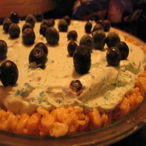 Blueberry Cloud Pie (No Bake!) image