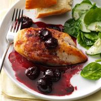 Chicken with Cherry Wine Sauce image
