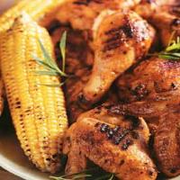 Grilled Corn with Roasted Garlic Butter_image