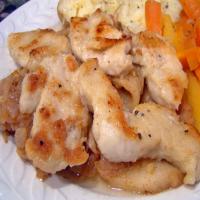 Chicken Medallions with Apples image