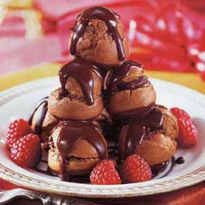 Chocolate Croquembouches Recipe | Epicurious.com_image
