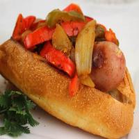 Creole Sausage Po' Boy Sandwiches_image