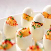 Straight Up Deviled Eggs image