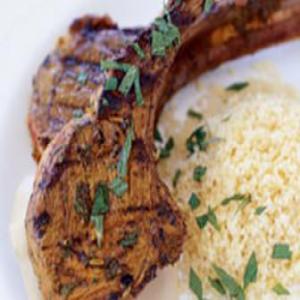 Lamb Chops with Spicy Thai Peanut Sauce_image