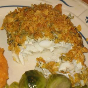 Acadia's Cod Smothered in Corn Flakes_image