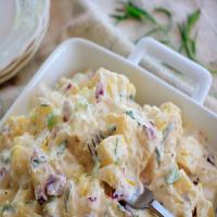 Lemon Tarragon Potato Salad with Cabot Greek Yogurt_image