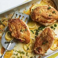 Baked chicken with lemon_image