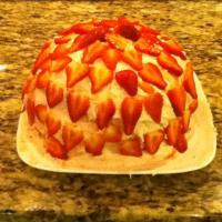 Strawberry Jam Cake With Fresh Berry Frosting image