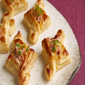 Ham & Cheese Pastry Puffs image