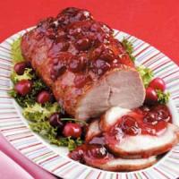 Cherry-Glazed Roast Pork image