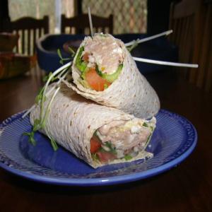 Cottage Cheese Tuna & Corn Relish Wraps Aust. Ww 5pts_image