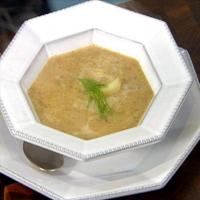 Wild Mushroom Soup with Chestnuts and Roasted Fennel image