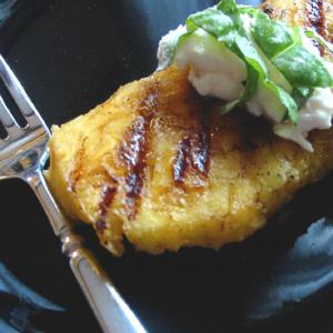 Grilled Pineapple With Basil image