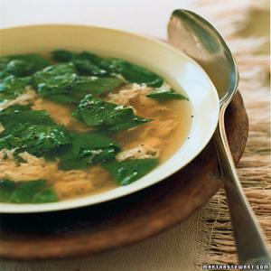 Spinach Egg Broth_image