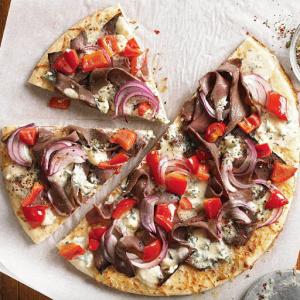 Beef & Blue Pizza Recipe - (4.3/5) image