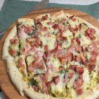 Ham and Egg Breakfast Pizza Recipe_image
