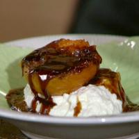 Balsamic-Glazed Apricots with Ricotta Clouds image