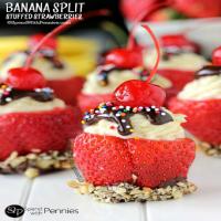 Banana Split Stuffed Strawberries Recipe - (4.3/5)_image