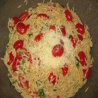 Tomato and Basil Orzo Salad image