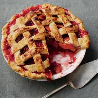Nectarine, Plum, and Raspberry Pie image