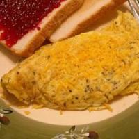 Cheesy Herbed Eggs_image
