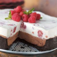 Raspberry Chocolate Cheesecake image