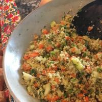 Vegan Quinoa Salad with Vegetables_image