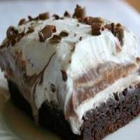 Brownie Refrigerator Cake_image