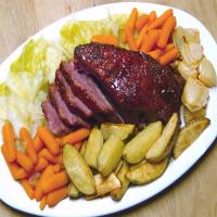 Glazed Corned Beef Brisket & Veggies image
