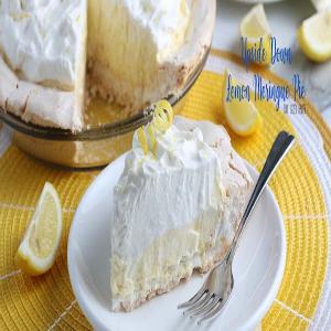 Upside-down Lemon Cream Meringue Pie_image