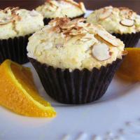 Golden Coconut Almond Muffins_image