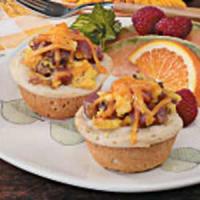 Omelet Biscuit Cups image
