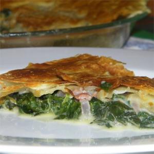 Spinach Pie with Pancetta_image