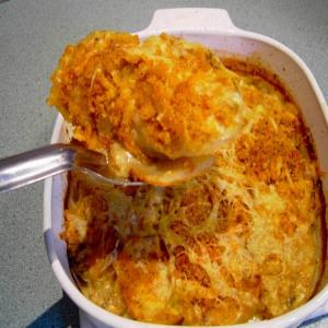 Potato Gratin with Mustard and Cheddar Cheese image