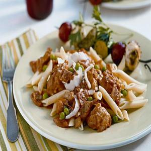 Chicken With Peas, Parmesan and Prosciutto_image
