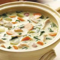 Curried Turkey Vegetable Soup image