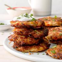 Cheese & Red Pepper Latkes image