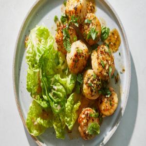 Buttery Scallops With Lemon and Herbs image