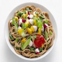 Asian Noodles with Summer Vegetables image